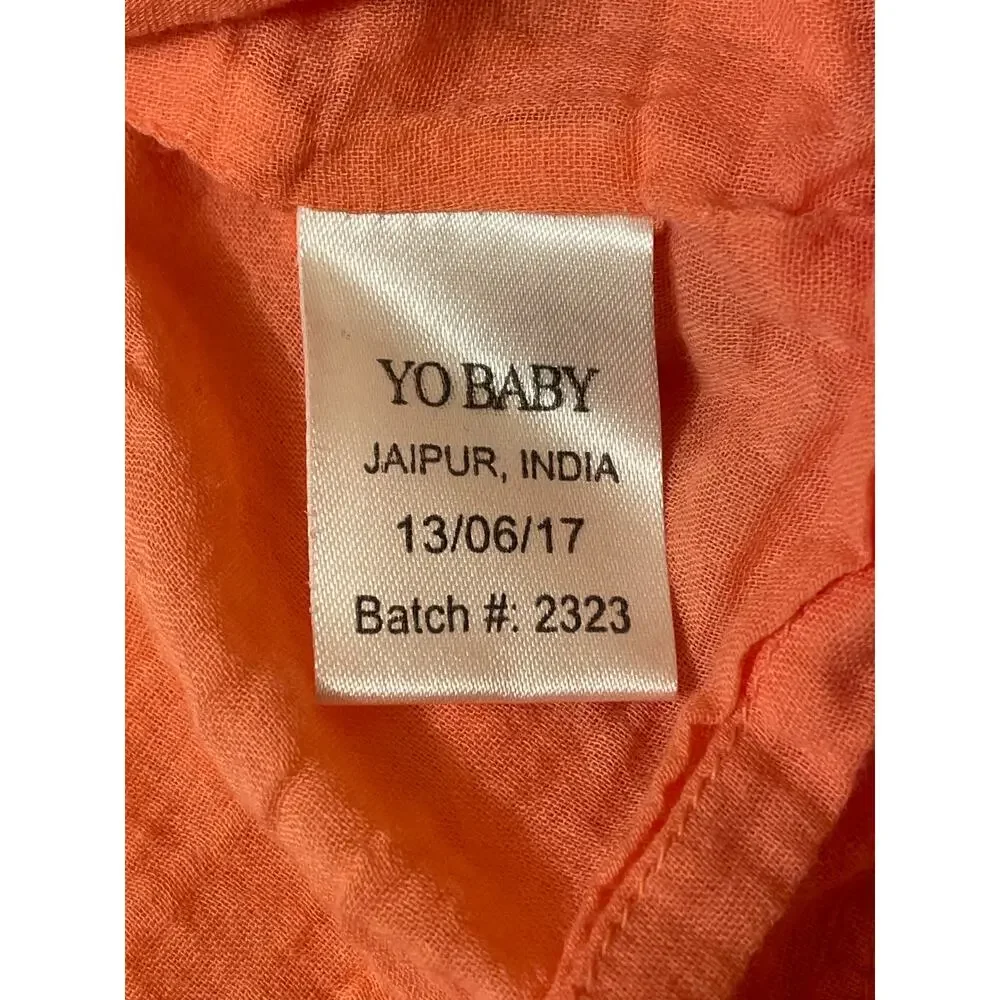 Yo Baby Dress Size 7 Tank Style‎ Sundress Print Play Kids